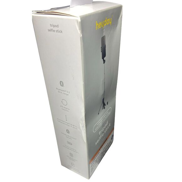 Selfie Stick Tripod with Bluetooth Stabilizer Gimbal Mount Phone Holder Heyday - Picture 4 of 8